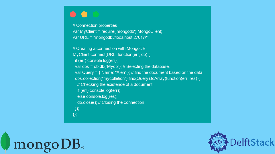 check-if-a-document-exists-in-mongodb-delft-stack